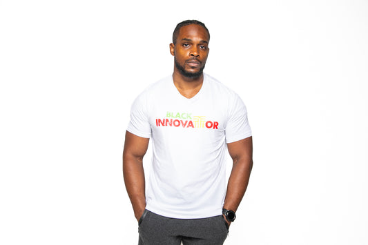Black Innovator™ Tee (White)